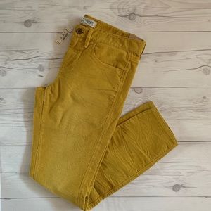 Madewell Yellow Pants/Jeans